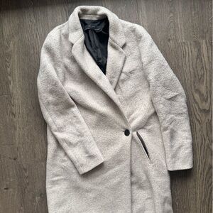 Zara Light Gray Coat